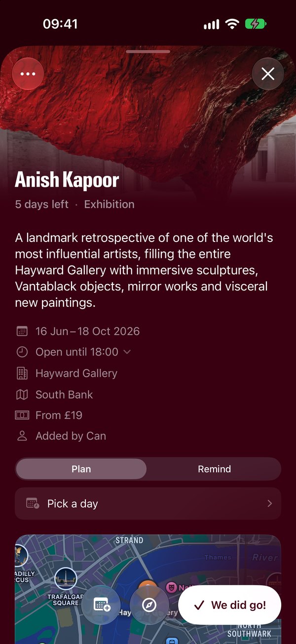 Anish Kapoor at the Hayward Gallery, 5 days left